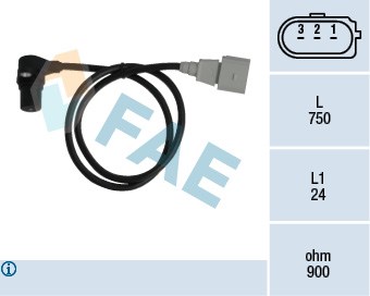 Sensor, crankshaft pulse FAE 79059