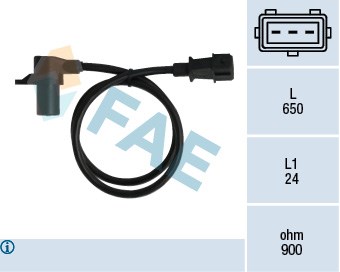 Sensor, crankshaft pulse FAE 79037