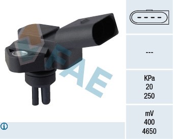 Sensor, intake manifold pressure FAE 15093