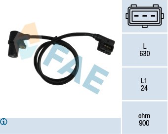 Sensor, crankshaft pulse FAE 79036