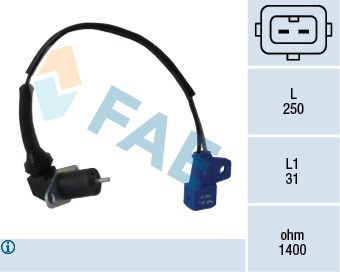 Sensor, crankshaft pulse FAE 79079