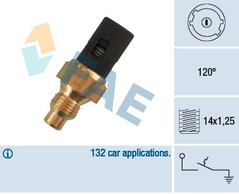 Temperature Switch, coolant warning lamp FAE 35250