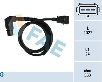 Sensor, crankshaft pulse FAE 79044