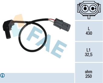 Sensor, crankshaft pulse FAE 79184