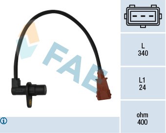 Sensor, crankshaft pulse FAE 79033