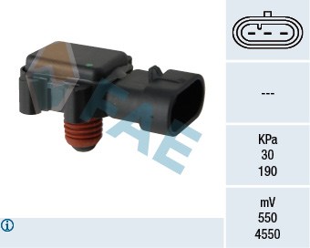 Sensor, intake manifold pressure FAE 15079