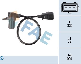 Sensor, crankshaft pulse FAE 79051