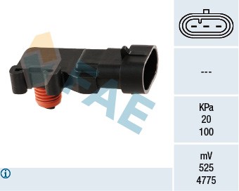 Sensor, intake manifold pressure FAE 15013