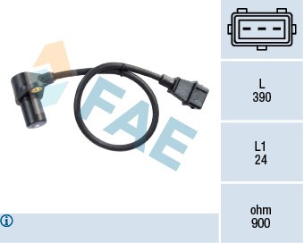 Sensor, crankshaft pulse FAE 79052