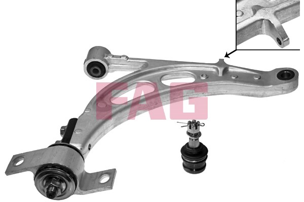 Control/Trailing Arm, wheel suspension FAG 821060310