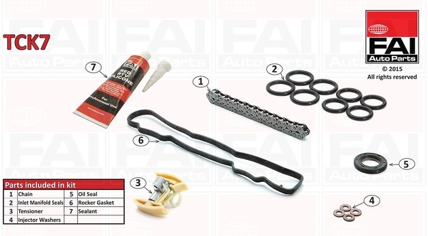 Timing Chain Kit FAI AutoParts TCK7