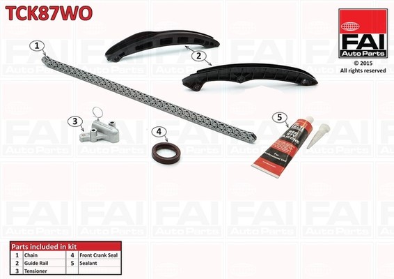 Timing Chain Kit FAI AutoParts TCK87WO