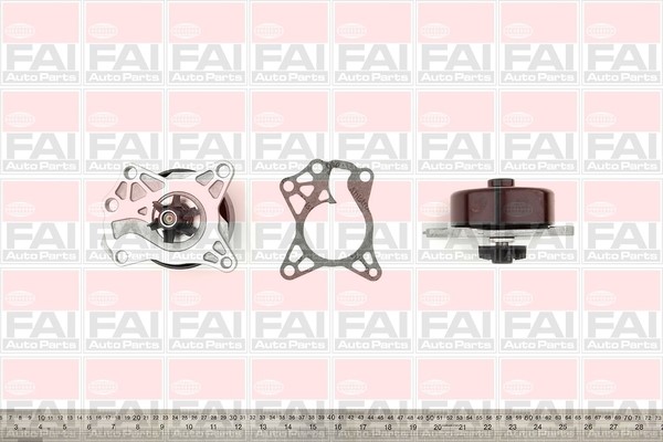 Water Pump, engine cooling FAI AutoParts WP6443