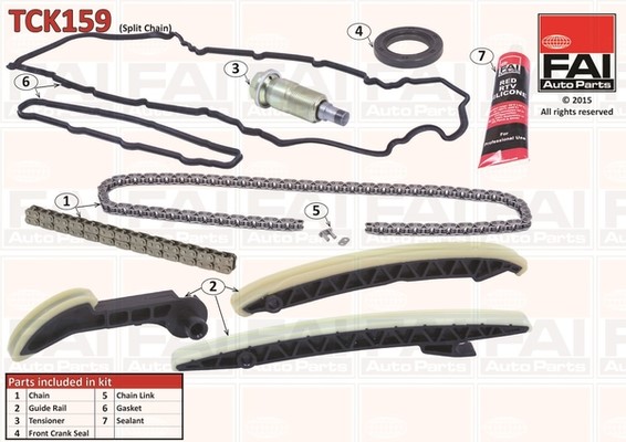 Timing Chain Kit FAI AutoParts TCK159