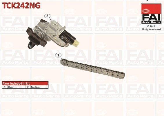 Timing Chain Kit FAI AutoParts TCK242NG