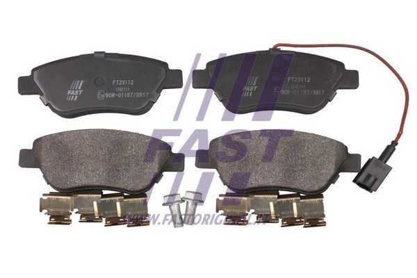Brake Pad Set, disc brake FAST FT29112