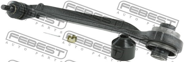 Control/Trailing Arm, wheel suspension FEBEST 2025300FLL