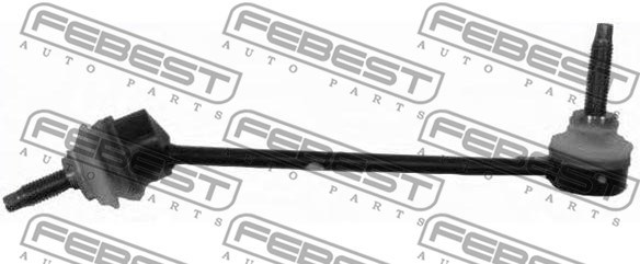Link/Coupling Rod, stabiliser bar FEBEST 3923X200RL