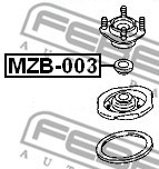 Rolling Bearing, suspension strut support mount FEBEST MZB003 2