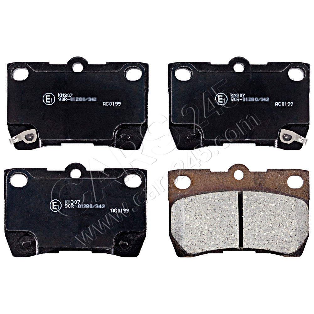 Brake Pad Set, disc brake FEBI BILSTEIN 170295