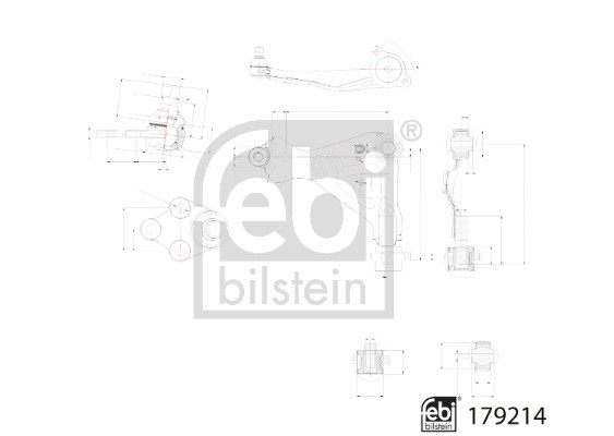 Control/Trailing Arm, wheel suspension FEBI BILSTEIN 179214 2