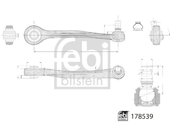 Control/Trailing Arm, wheel suspension FEBI BILSTEIN 178539 2