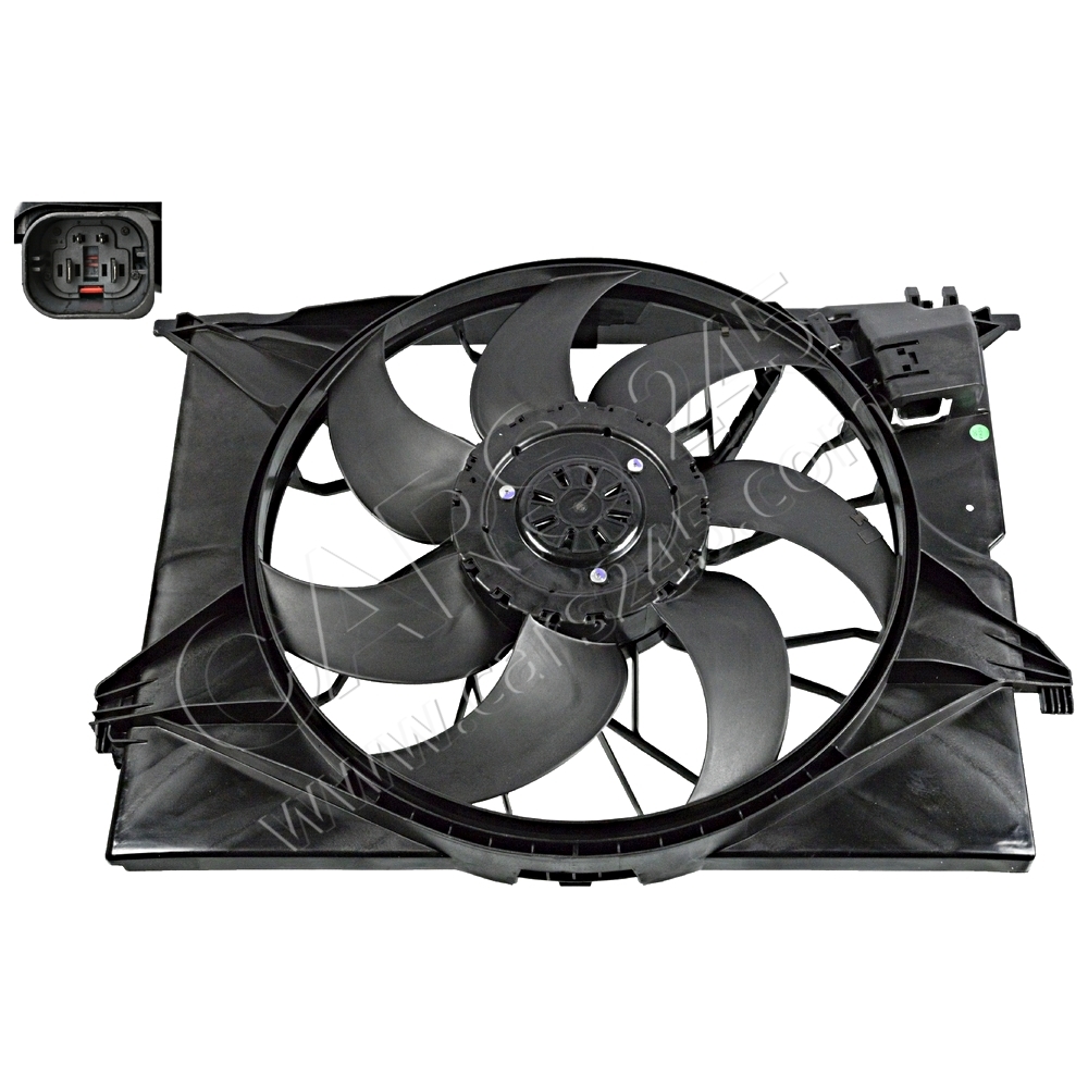 Fan, engine cooling FEBI BILSTEIN 107616