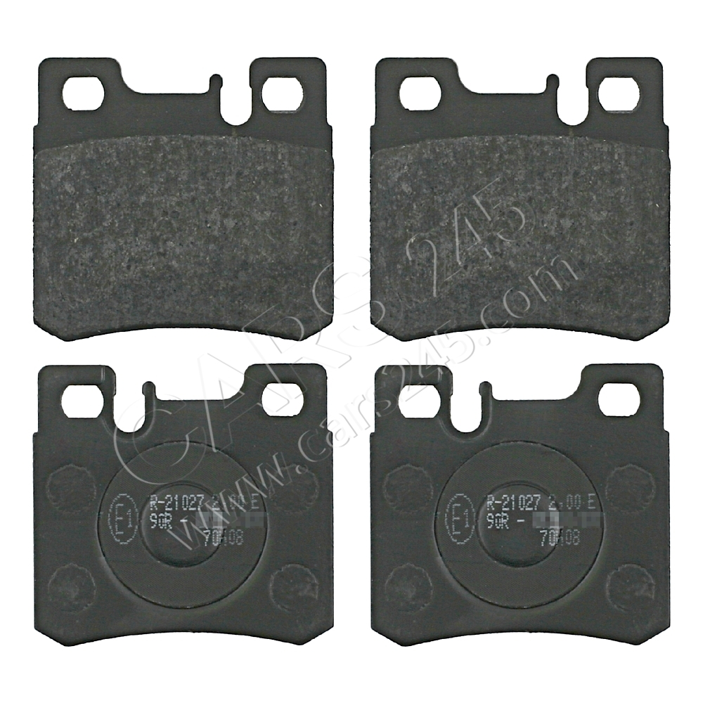 Brake Pad Set, disc brake FEBI BILSTEIN 16153
