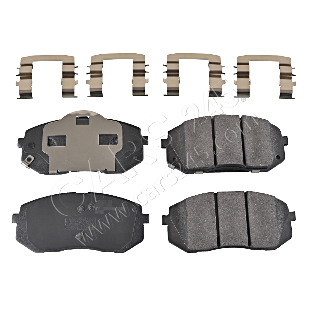Brake Pad Set, disc brake FEBI BILSTEIN 116333