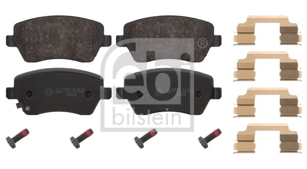 Brake Pad Set, disc brake FEBI BILSTEIN 16649