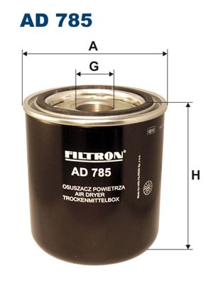 Air Dryer Cartridge, compressed-air system FILTRON AD785