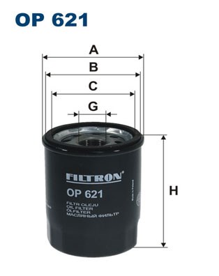Oil Filter FILTRON OP621