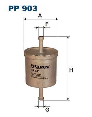 Fuel filter FILTRON PP903