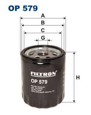 Oil Filter FILTRON OP579