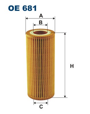 Hydraulic Filter, automatic transmission FILTRON OE681