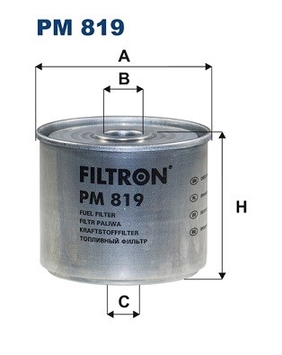 Fuel filter FILTRON PM819