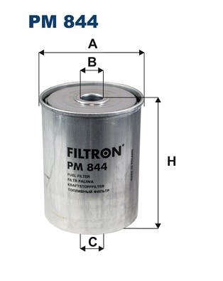 Fuel filter FILTRON PM844