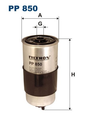 Fuel filter FILTRON PP850