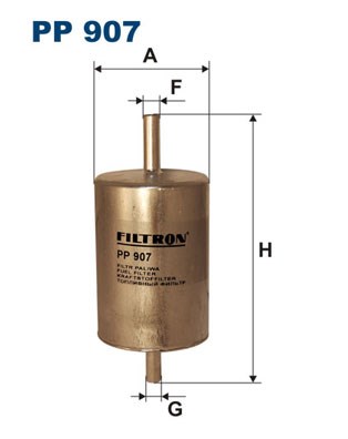 Fuel filter FILTRON PP907