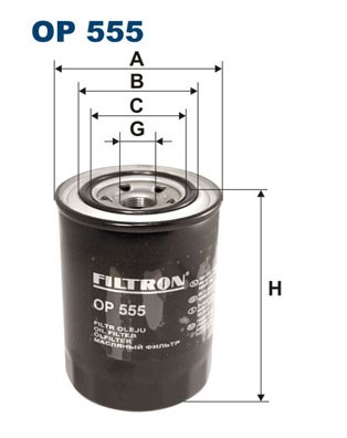 Oil Filter FILTRON OP555