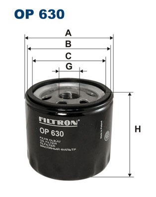Oil Filter FILTRON OP630