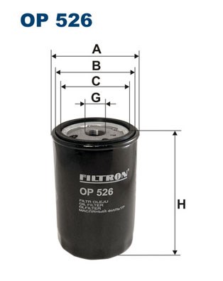 Oil Filter FILTRON OP526