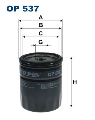 Oil Filter FILTRON OP537