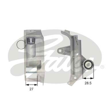Vibration Damper, timing belt GATES T43025