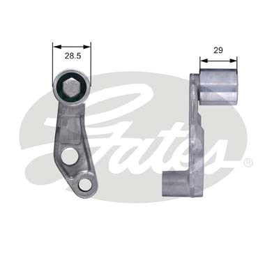 Deflection/Guide Pulley, timing belt GATES T42234