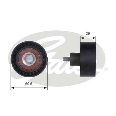 Deflection/Guide Pulley, timing belt GATES T41233