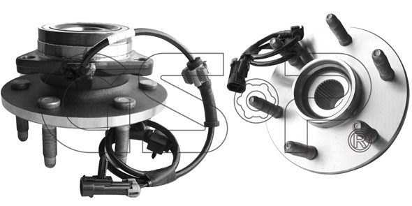 Wheel Bearing Kit GSP 9333027