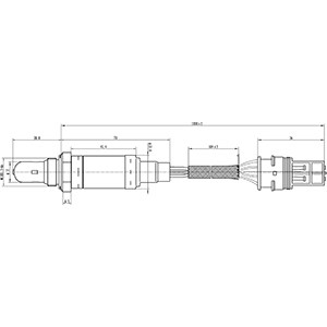 Lambda Sensor HC-Cargo 181826 3