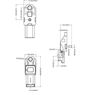 Sensor, intake manifold pressure HC-Cargo 182066 3