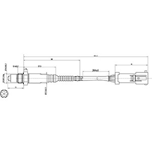 Lambda Sensor HC-Cargo 181724 3